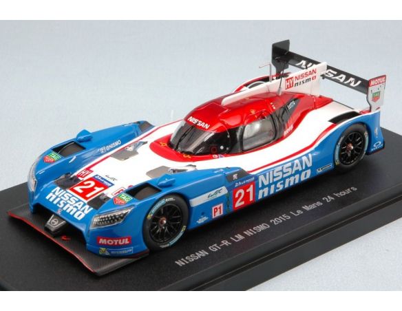 Ebbro EB45254 NISSAN GT-R N.21 DNF LM 2015 MATSUDA-ORDONEZ-SHULZHITSKIY 1:43 Modellino