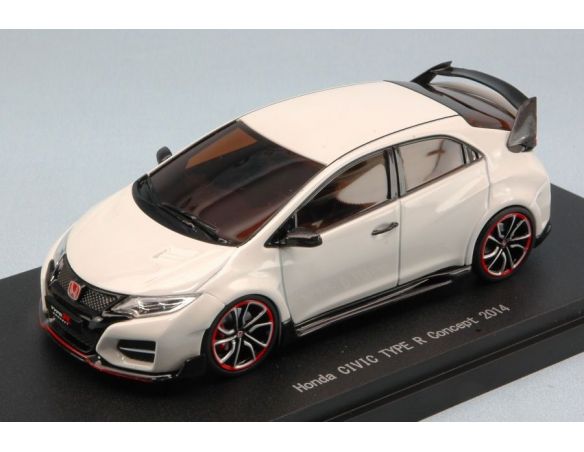 Ebbro EB45245 HONDA CIVIC TYPE R CONCEPT 2014 WHITE 1:43 Modellino