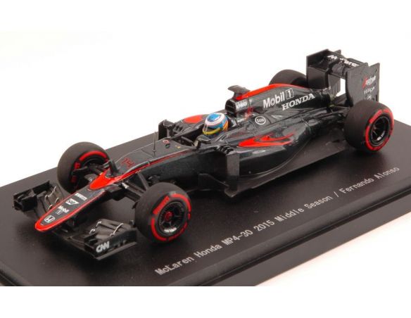 Ebbro EB45326 MC LAREN HONDA MP4-30 F.ALONSO 2015 N.14 MIDDLE SEASON VERSION 1:43 Modellino