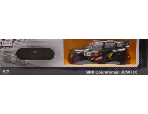 Ixo model RAT71600BK MINI COUNTRYMAN RADIOCOMANDO BLACK 1:24 Modellino