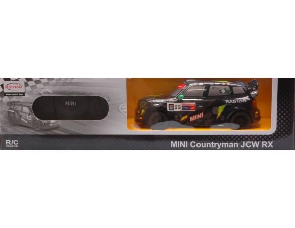 Ixo model RAT71600BK MINI COUNTRYMAN RADIOCOMANDO BLACK 1:24 Modellino