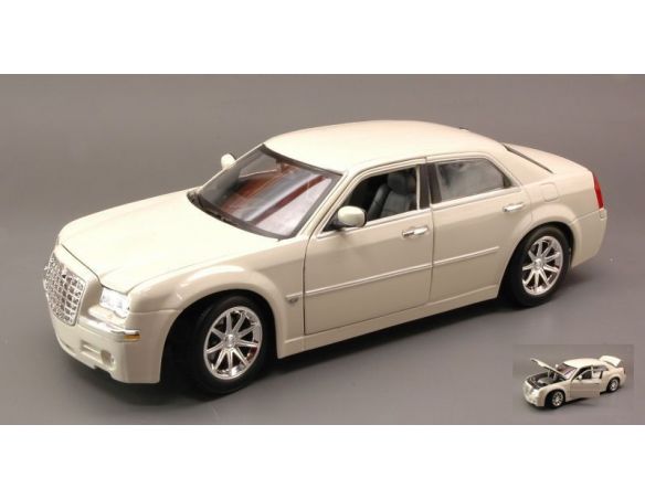Maisto MI31120W CHRYSLER 300 C HEMI 2005 WHITE 1:18 Modellino