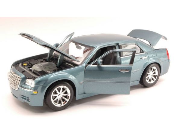 Maisto MI31120BL CHRYSLER 300 C HEMI 2005 LIGHT METALLIC BLUE 1:18 Modellino