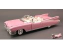 Maisto MI36813PK CADILLAC ELDORADO BIARRITZ 1959 PINK 1:18 Modellino