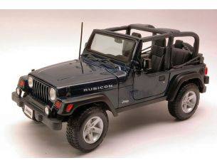 Maisto MI31663BL JEEP WRANGLER RUBICON 1997 BLUE 1:18 Modellino