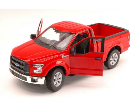 Welly WE4063R FORD F-150 REGULAR CAB PICK UP 2015 RED 1:24 Modellino