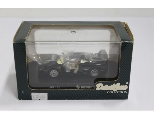 Detail Cars DC150 FERRARI F 40 MET. BLACK 1:43 Modellino Scatola rovinata