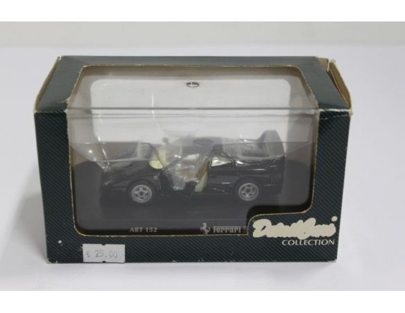 Detail Cars DC150 FERRARI F 40 MET. BLACK 1:43 Modellino Scatola rovinata