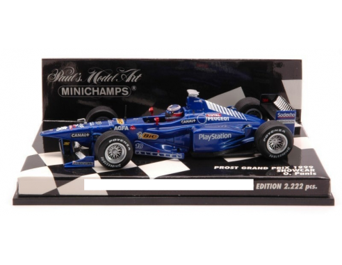 Minichamps PM430990088 PROST PEUGEOT O.PANIS '99 1:43 Modellino