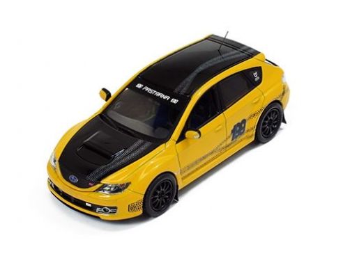 J-Collection JC276 SUBARU IMPREZA WRX STi T.PASTANA 199 EDITION 2009 YELLOW 1:43 Modellino