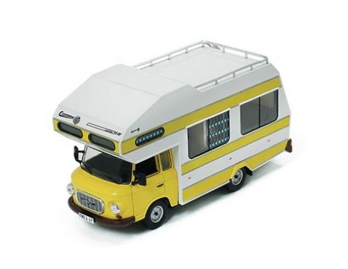 IST Models IST298 BARKAS B1000 1973 YELLOW WOHNMOBIL 1:43 Modellino