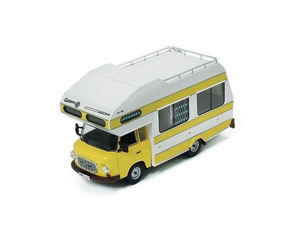 IST Models IST298 BARKAS B1000 1973 YELLOW WOHNMOBIL 1:43 Modellino