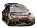 Norev NV181549 CITROEN DS 3 WRC N.1 ACCIDENT RALLY DE FRANCE 2013 LOEB-ELENA 1:18 Modellino
