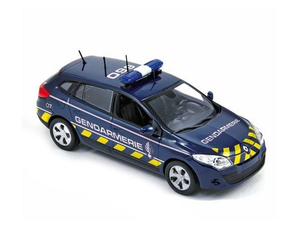 Norev NV517645 RENAULT MEGANE ESTATE 2012 GENDARMERIE 1:43 Modellino