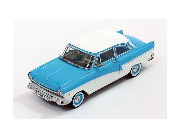 PremiumX PRD388 FORD TAUNUS 17M 1957 LIGHT BLUE/WHITE 1:43 Modellino