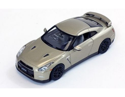 PremiumX PRD516 NISSAN GT-R 45th ANNIVERSARY GOLD EDITION 2015 SILICA BRASS 1:43 Modellino