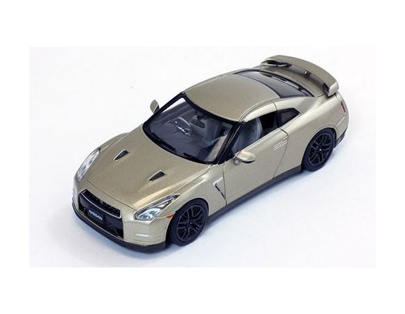 PremiumX PRD516 NISSAN GT-R 45th ANNIVERSARY GOLD EDITION 2015 SILICA BRASS 1:43 Modellino