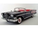 The Franklin Mint B11E038 FORD EDSEL COVERTIBLE 1958 BLACK 1:24 Modellino