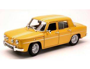 Welly WE0324 RENAULT R8 GORDINI 1964 YELLOW/WHITE 1:24 Modellino