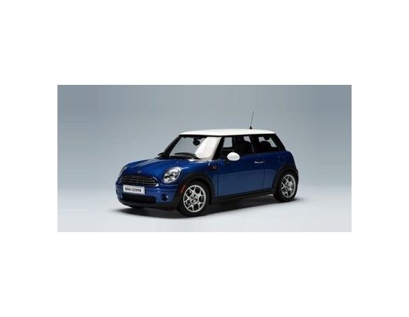 Auto Art / Gateway 75002 MINI COOPER 2006 BLU-WHITE 1/18 Modellino