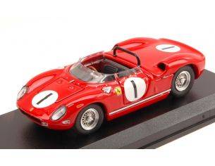 Art Model AM0329 FERRARI 250 P N.1 2nd 500 KM BRIDGEHAMPTON 1963 P.RODRIGUEZ 1:43 Modellino