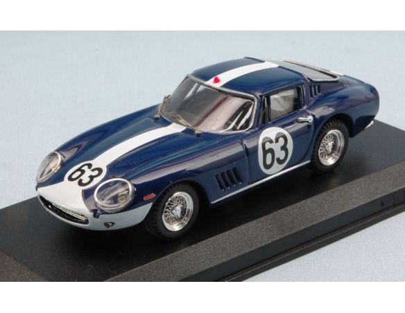 Best Model BT9611 FERRARI 275 GTB/4 N.63 DNS 1000 KM SPA 1967 VESTEY-GASPAR 1:43 Modellino