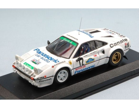 Best Model BT9600 FERRARI 308 N.12 WINNER TARGA FLORIO RALLY 1982 TOGNANA-DE ANTONI 1:43 Modellino