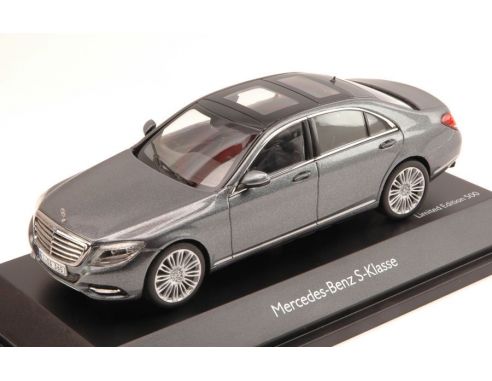 Schuco SH7538 MERCEDES S-KLASSE 2013 SILVERGUN ED.LIM.PCS 500 1:43 Modellino