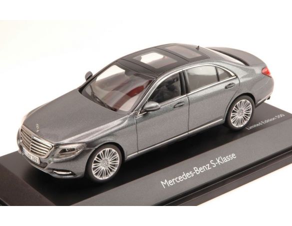 Schuco SH7538 MERCEDES S-KLASSE 2013 SILVERGUN ED.LIM.PCS 500 1:43 Modellino