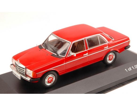 White Box WB173 MERCEDES 200 D 1976 RED 1:43 Modellino
