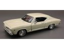 Welly WE9397CR CHEVELLE SS 396 1968 CREAM 1:24 Modellino