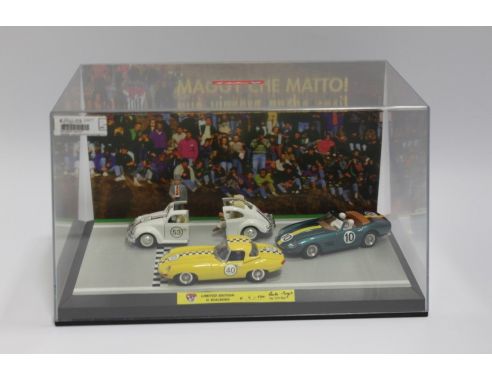 Club Bialbero MMCBAMAGGY/351 SET MAGGY HERBIE + JAGUAR+ F275 1/43 Modellino