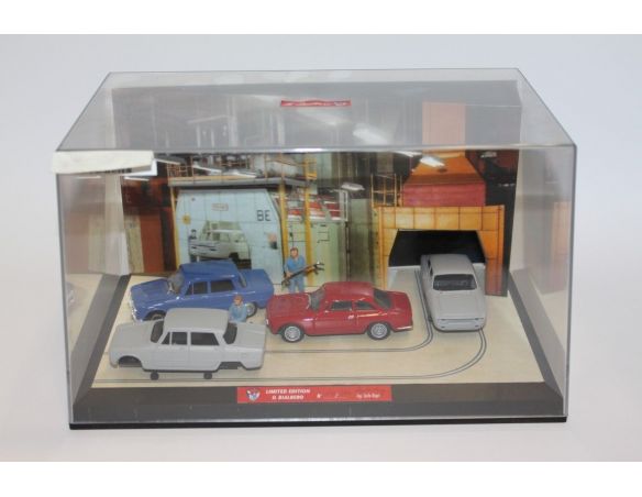 Club Bialbero MMCBAGIUL/360 IMPIANTO ARESE 2 SCOCCHE + 2 AUTO 1/43 Modellino