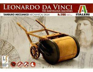 Italeri IT3106 TAMBURO AUTOMATICO LEONARDO DA VINCI Modellino