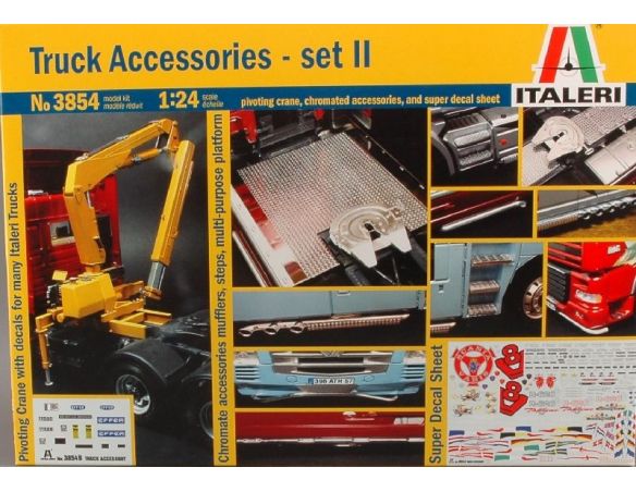 Italeri IT3854 ACCESSORI TRUCK SERIE II KIT 1:24 Modellino