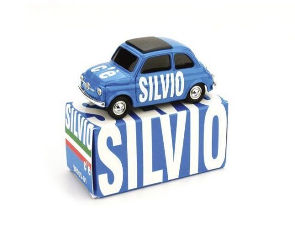 Brumm BMBR005-01 FIAT 500 SILVIO 2008 1:43 Modellino