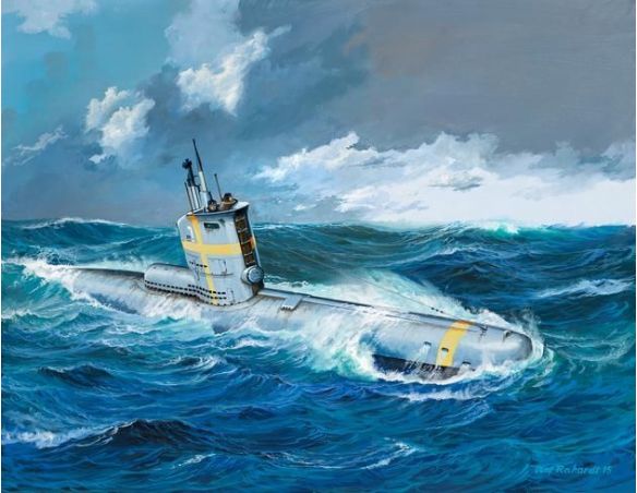 Revell RV05140 GERMAN SUBMARINE TYPE XXIII KIT 1:144 Modellino