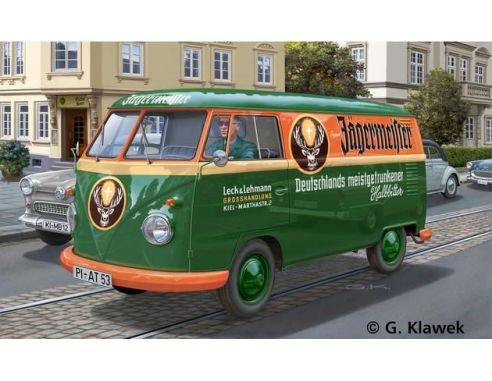 Revell RV07076 VW T1 PANEL VAN JAGERMEISTER KIT 1:24 Modellino