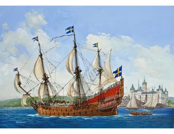 Revell RV05719 ROYAL SWEDISH WARSHIP VASA GIFT SET KIT 1:150 Modellino