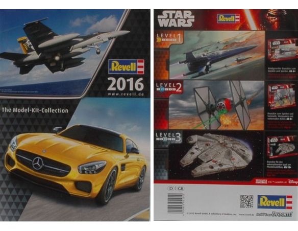 Revell RVCAT2016 CATALOGO REVELL 2016 PAG.105 Modellino