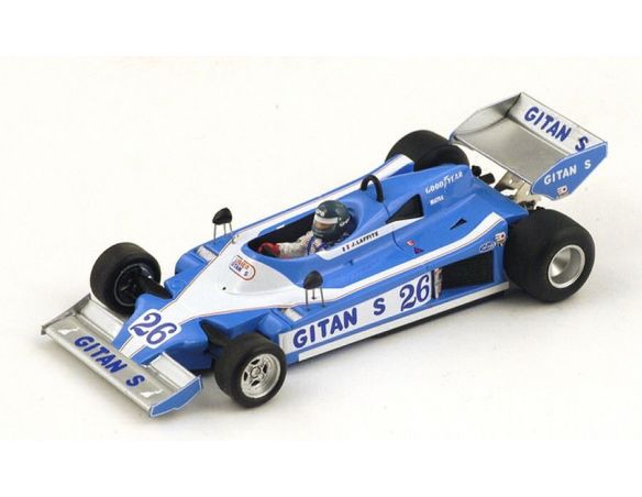 Spark Model S4267 LIGIER JS9 J.LAFFITE 1978 N.26 3rd SPAIN GP 1:43 Modellino