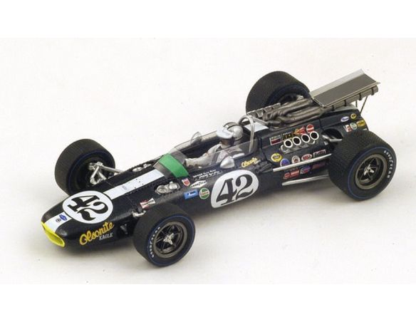 Spark Model S4258 EAGLE MK4 DENNY HULME N.42 4th INDY 500 1968 1:43 Modellino