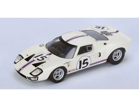 Spark Model S4074 FORD GT40 N.15 DNF LM 1966 G.LIGIER-B.GROSSMAN 1:43 Modellino