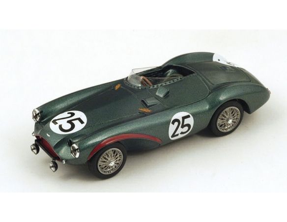 Spark Model S2422 ASTON MARTIN DB3 S N.25 DNF LM 1955 BROOKS-RISELEY PRICHARD 1:43 Modellino