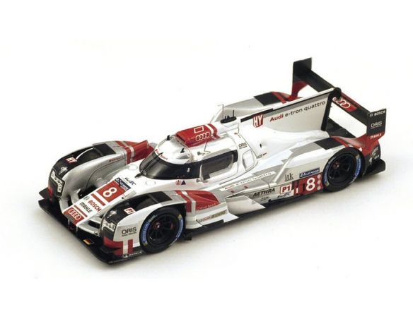 Spark Model S4634 AUDI R18 N.8 4th LM 2015 DI GRASSI-DUVAL-JARVIS 1:43 Modellino