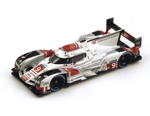 Spark Model S4635 AUDI R18 N.9 7th LM 2015 ALBUQUERQUE-BONANOMI-RAST 1:43 Modellino