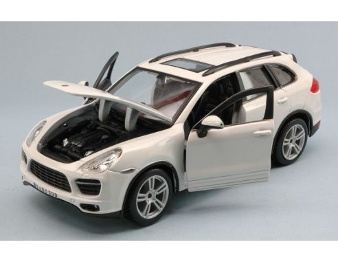 Bburago BU21056W PORSCHE CAYENNE TURBO WHITE 1:24 Modellino