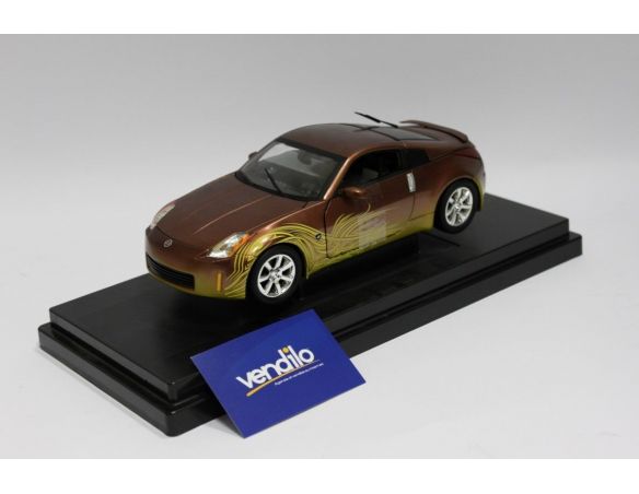 ERTL 53608C NISSAN 350Z 2003 GREY/SILVER 1/18 Auto 1/18 NO CONFEZIONE