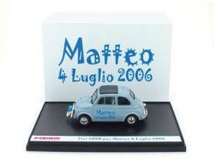Brumm BMS0701 FIAT 500 D 1960 'MATTEO' 1:43 Modellino