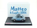Brumm BMS0701 FIAT 500 D 1960 'MATTEO' 1:43 Modellino